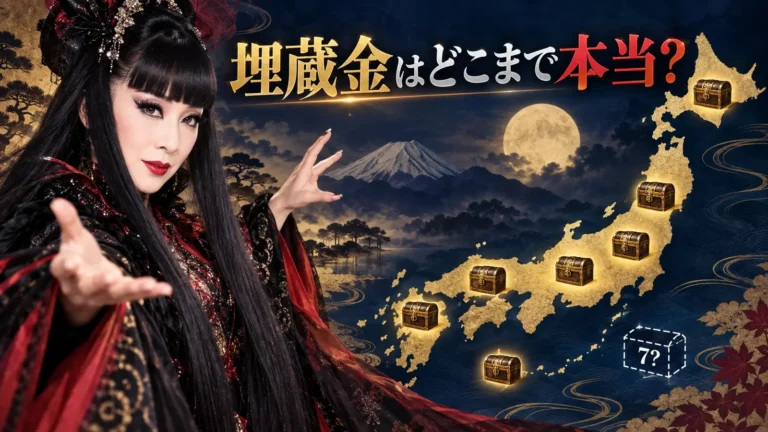 プリンセス天功の「埋蔵金」はどこまで本当？全国6カ所、7カ所目発言を整理